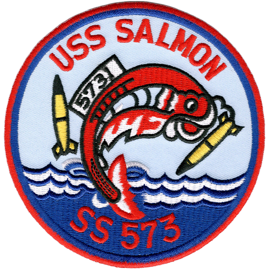 USS SALMON SS 573 PATCH collection thumbnail