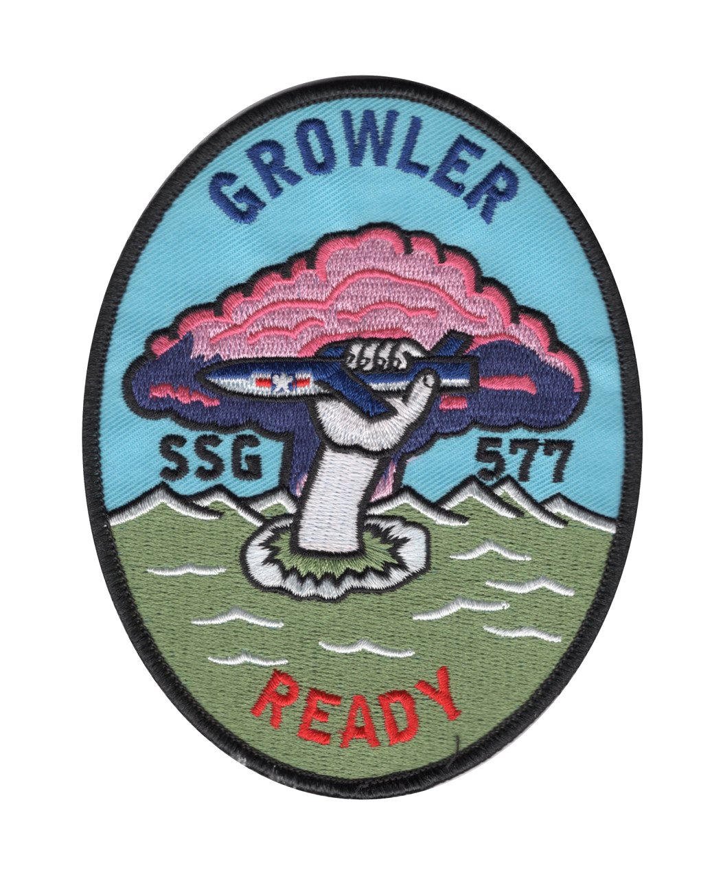 USS GROWLER SSG 577 PATCH