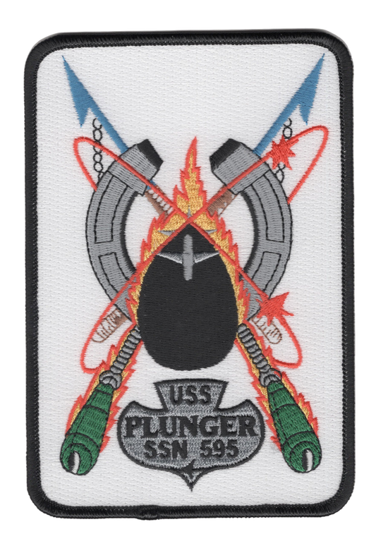 USS PLUNGER SSN 595  PATCH collection thumbnail