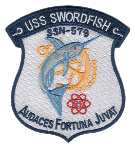 USS SWORDFISH SSN 579 PATCH collection thumbnail