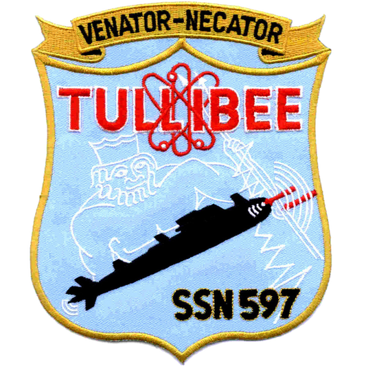 USS TULLIBEE SSN 597 PATCH collection thumbnail