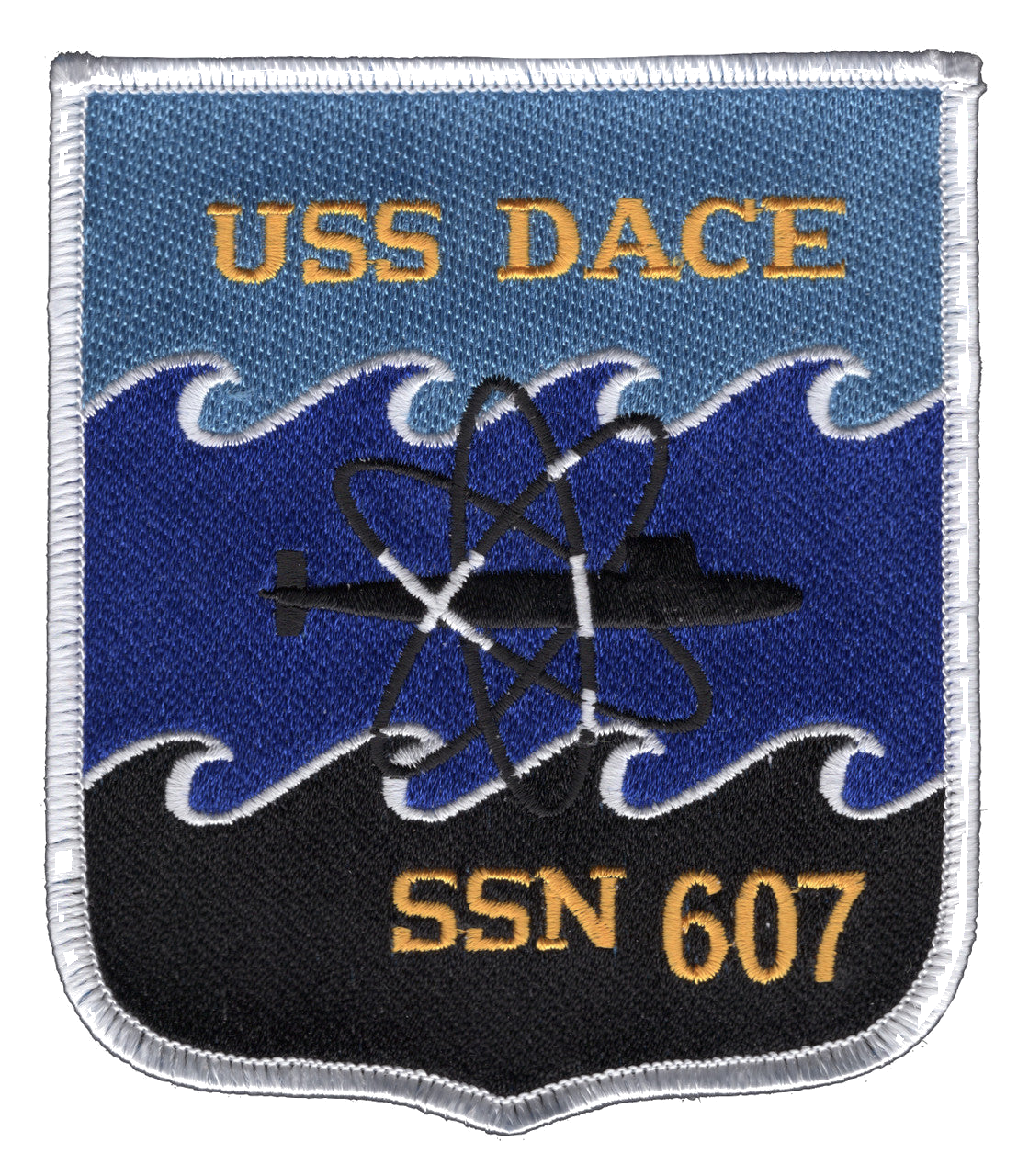 USS DACE SSN 607 PATCH