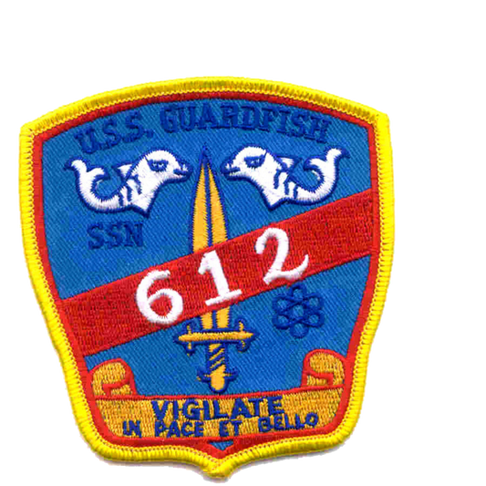 USS GUARDFISH SSN 612 PATCH collection thumbnail