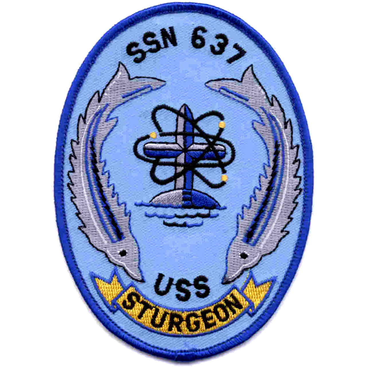 USS STURGEON SSN 637 PATCH