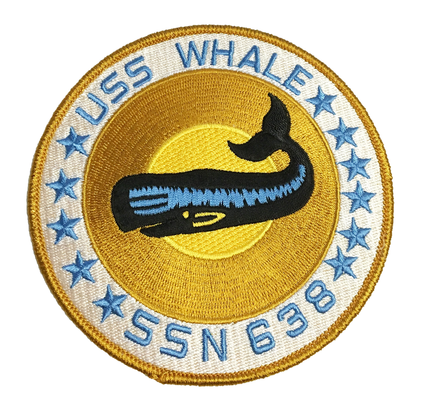 USS WHALE SSN 638 PATCH