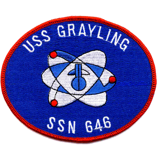 USS GRAYLING SSN 646 PATCH collection thumbnail