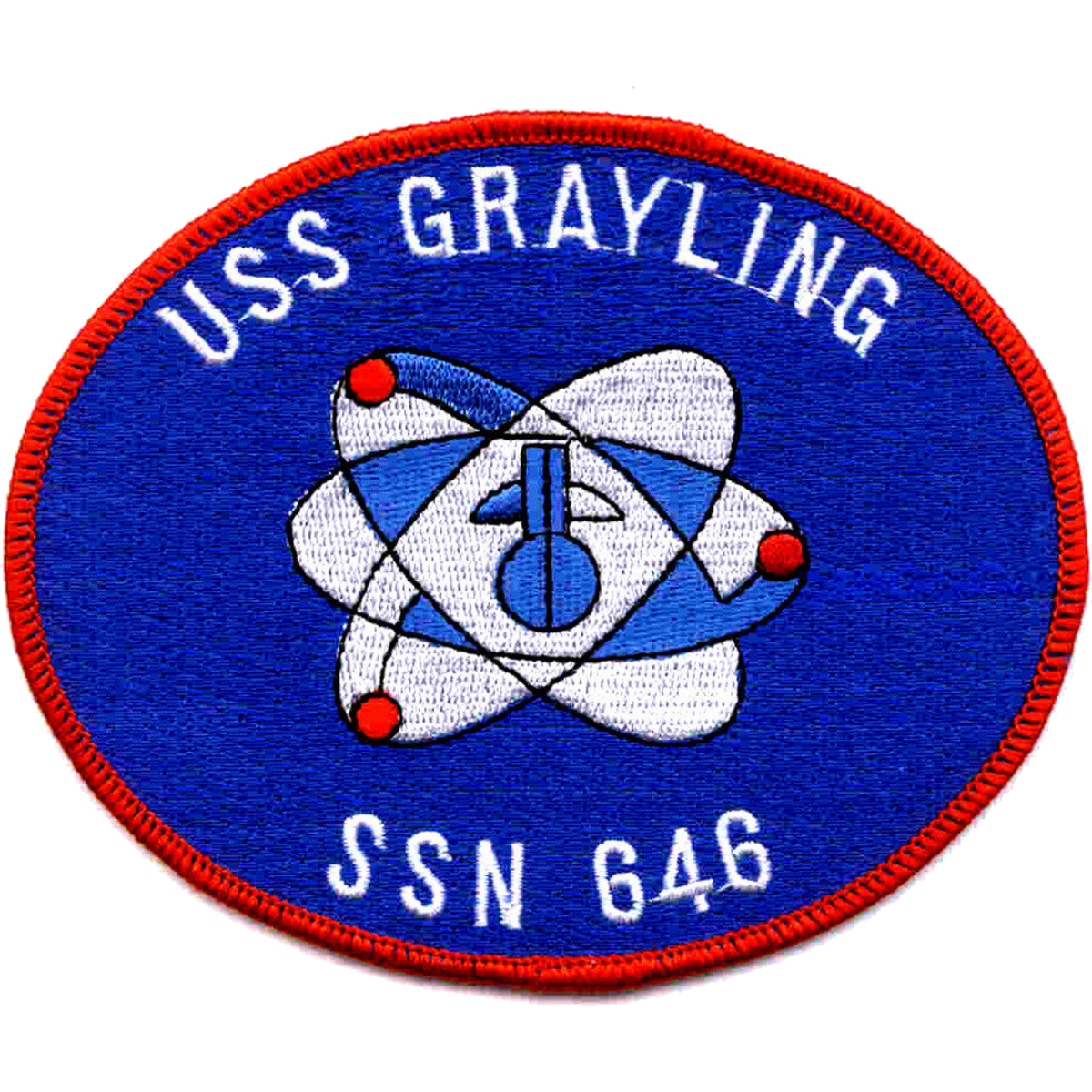 USS GRAYLING SSN 646 PATCH