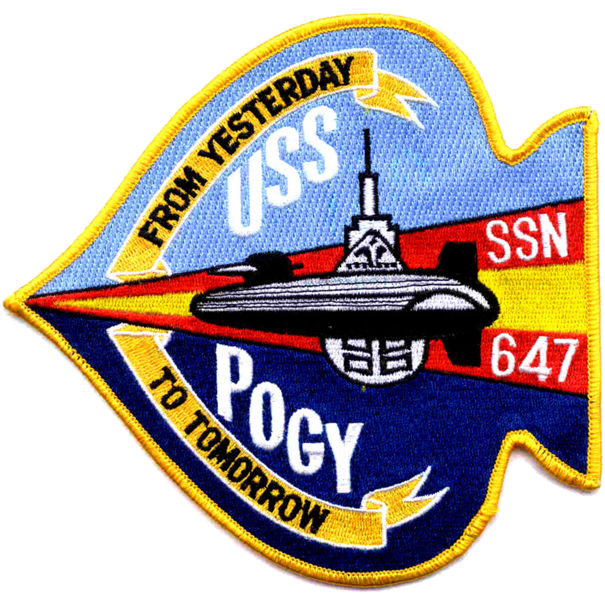 USS POGY SSN 647 PATCH