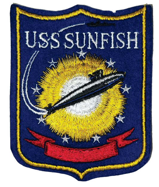 USS SUNFISH SSN 649 PATCH collection thumbnail