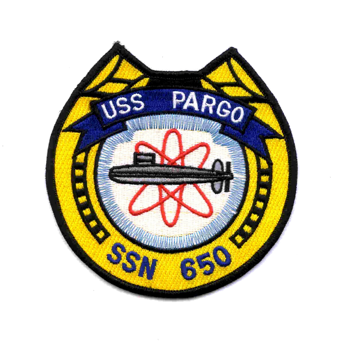 USS PARGO SSN 650 PATCH