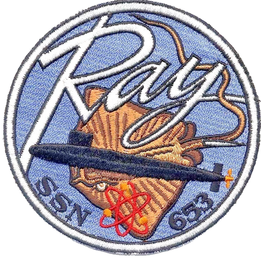 USS RAY SSN 653 PATCH collection thumbnail