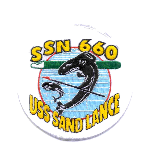 USS SAND LANCE SSN 660 PATCH collection thumbnail
