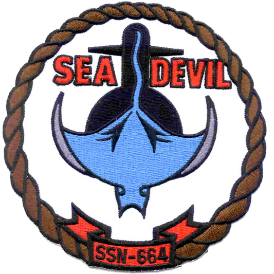 USS SEA DEVIL SSN 664 PATCH collection thumbnail