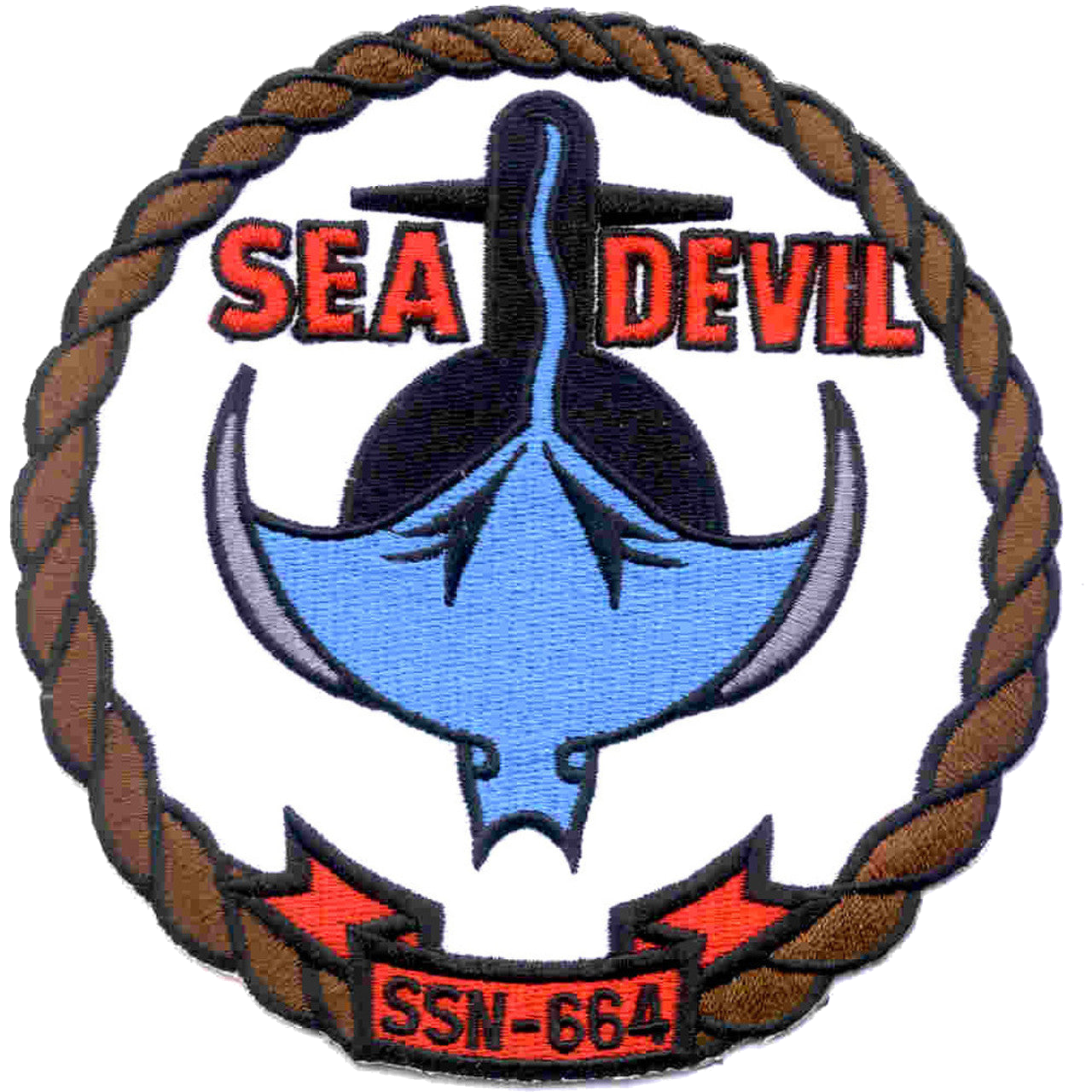 USS SEA DEVIL SSN 664 PATCH