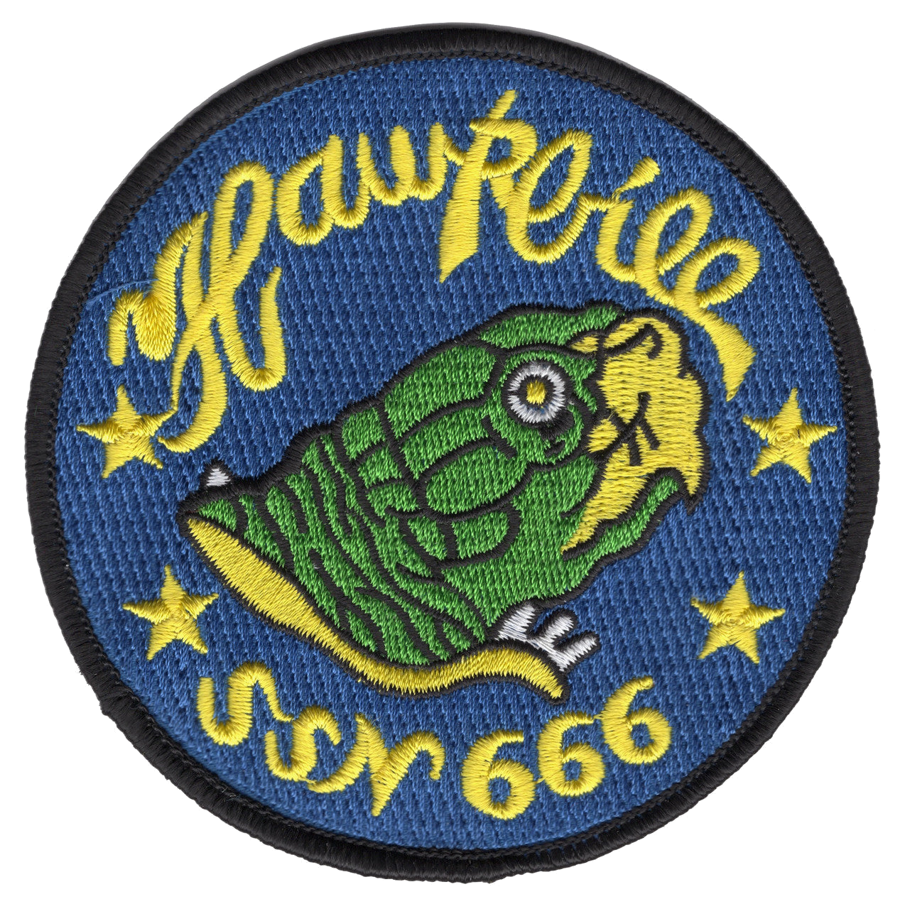 USS HAWKBILL SSN 666 PATCH