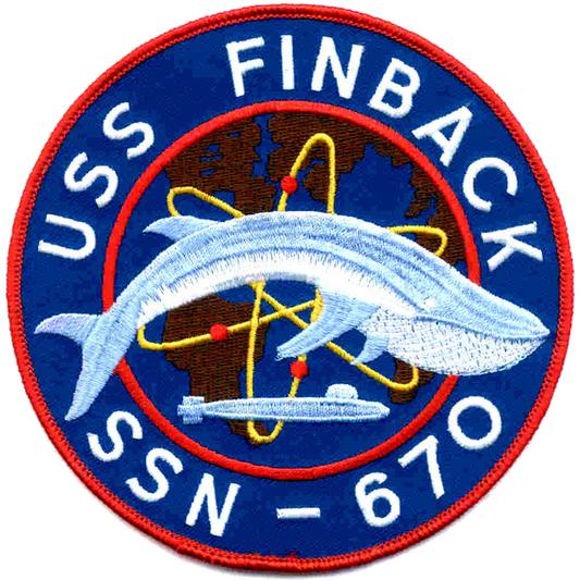 USS FINBACK SSN 670 PATCH collection thumbnail