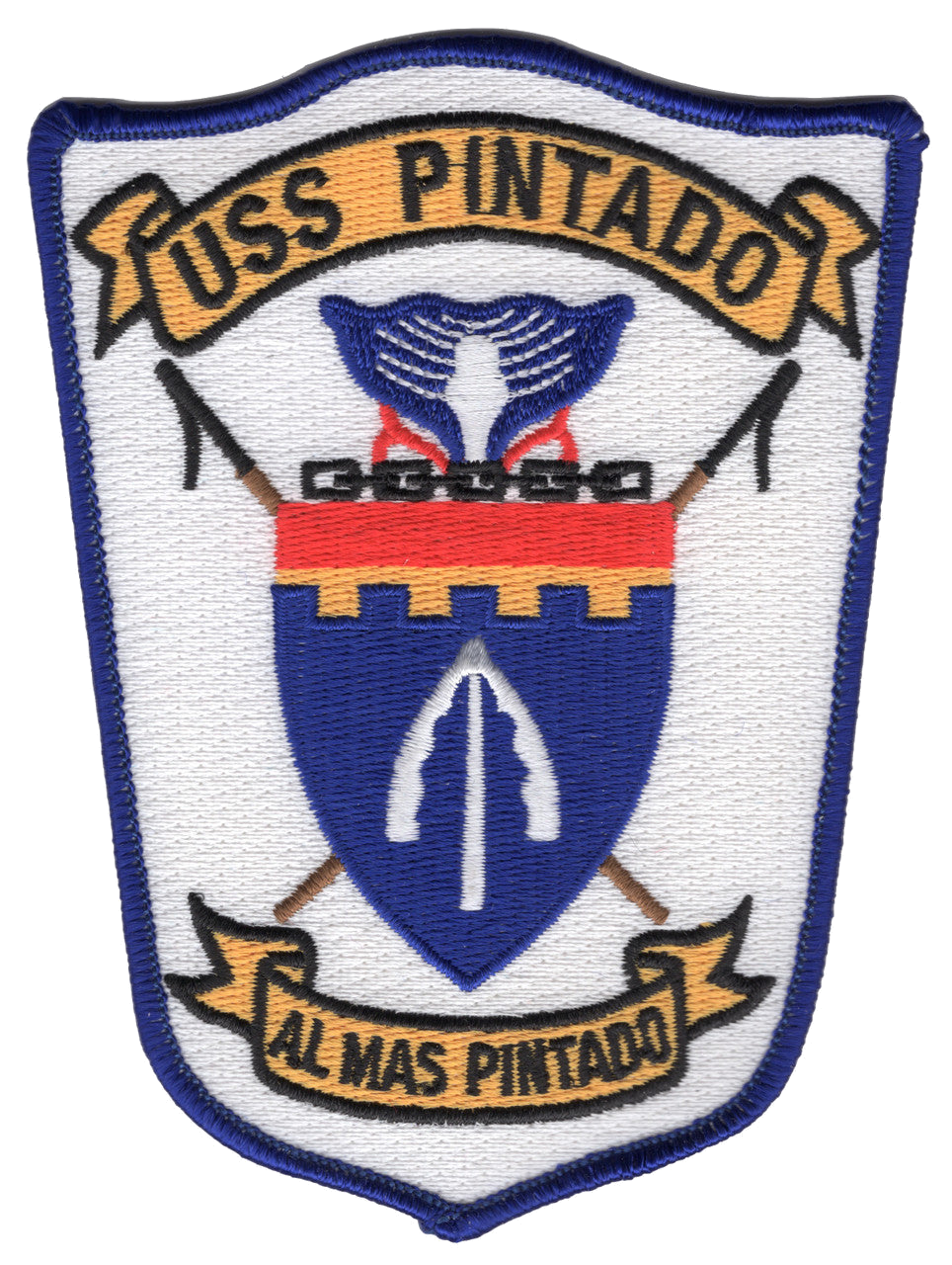 USS PINTADO SSN 672 PATCH