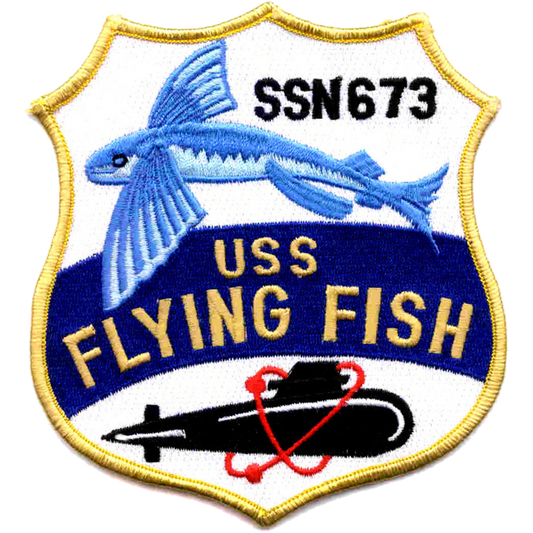 USS FLYING FISH SSN 673 PATCH collection thumbnail