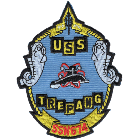 USS TREPANG SSN 674 PATCH collection thumbnail