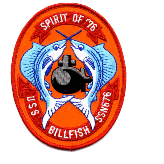 USS BILLFISH SSN 676 PATCH collection thumbnail