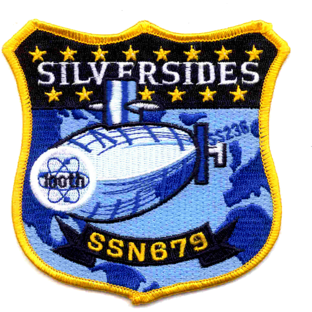 USS SILVERSIDES SSN 679 PATCH