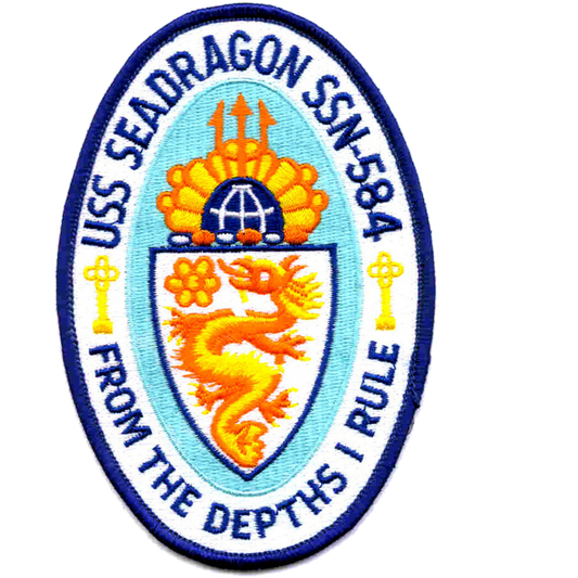 USS SEADRAGON SSN 584 PATCH collection thumbnail