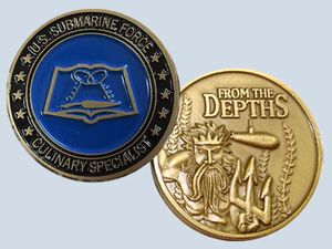 CS Rate Coin Culinary Specialist Insignia Challenge Coin