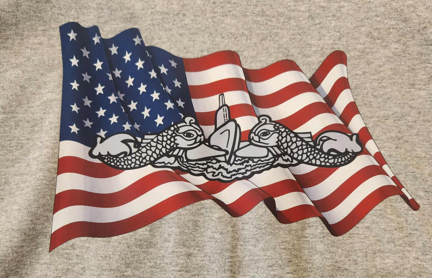 Dolphins and Flag T-Shirt