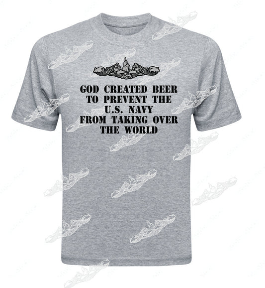GOD Created beer to Prevent .. TEXT & Dolphins : Clothing