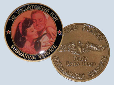 He Volunteered Challenge Coin
