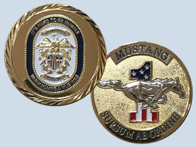 Mustang Challenge Coin — Design 36