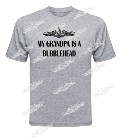 My Grandpa Is A Bubblehead Text & Dolphins Clothing