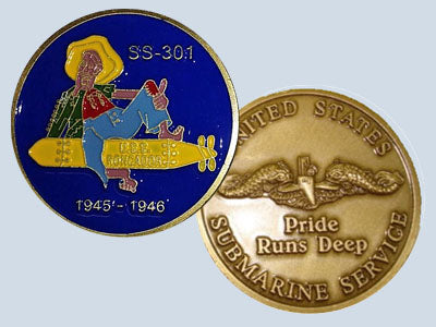 USS Roncador SS 301 Challenge Coin