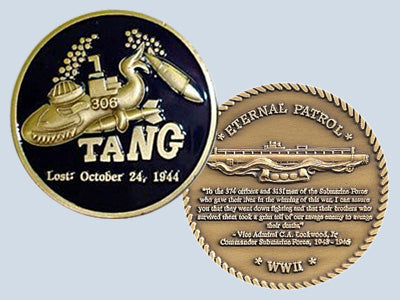 USS Tang SS 306 Challenge Coin
