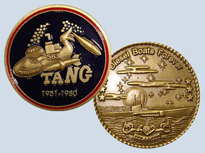 USS Tang SS 563 Challenge Coin