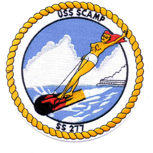 USS SCAMP SS 277 PATCH