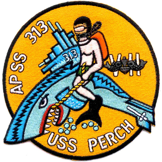 USS PERCH APSS 313 PATCH