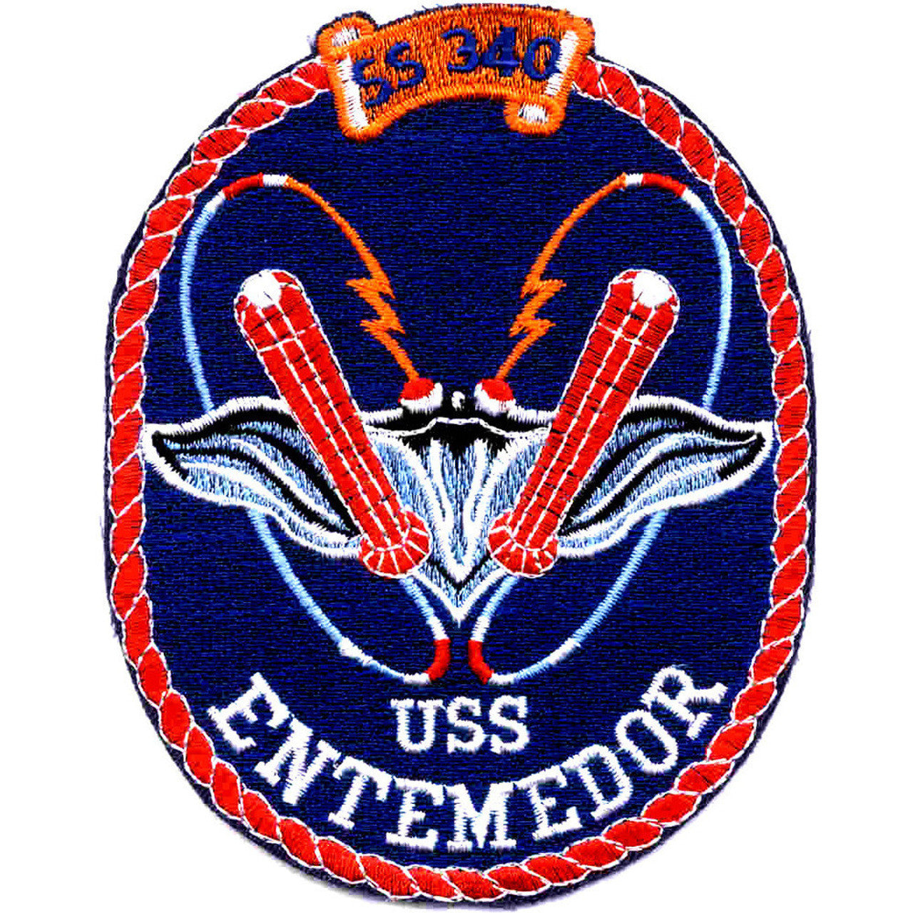 USS ENTEMDOR SS 340 PATCH