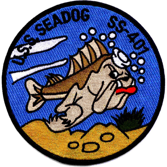 USS SEA DOG SS 401 PATCH