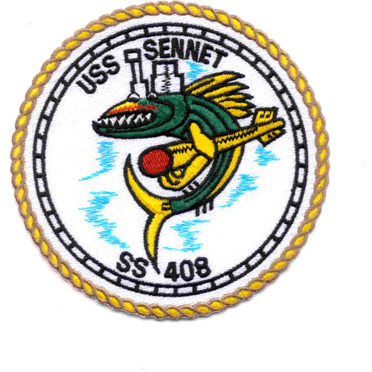 USS SENNET SS 408 PATCH