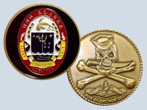 USS Alaska SSBN 732 Challenge Coin