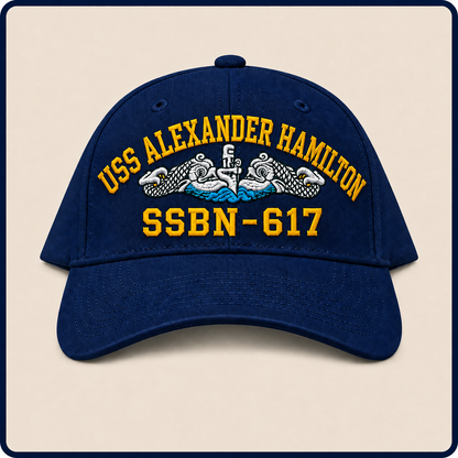 USS ALEXANDER HAMILTON SSBN-617 HAT approved boat mockup