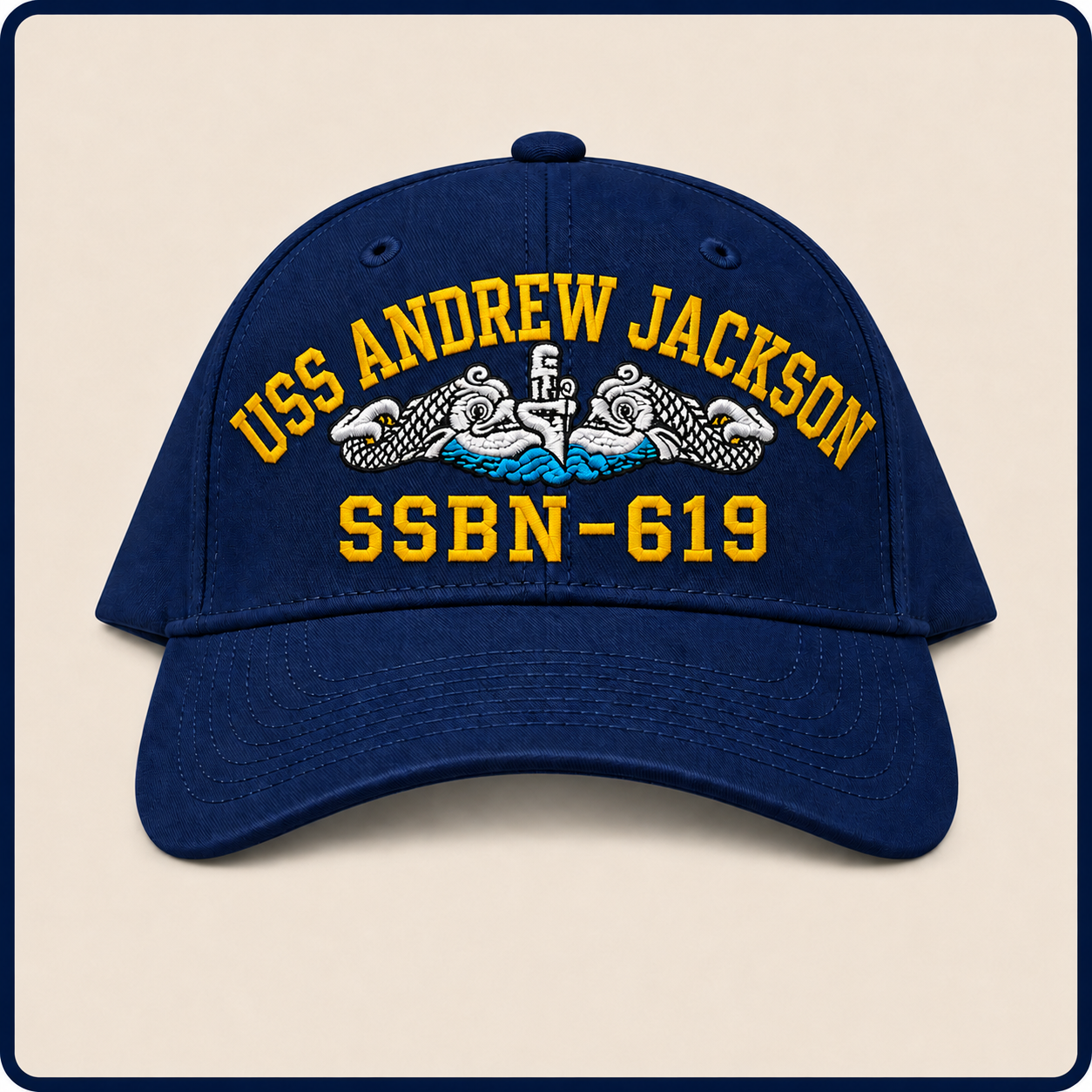 USS ANDREW JACKSON SSBN-619 HAT approved boat mockup