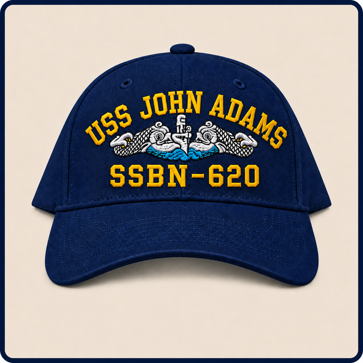 USS JOHN ADAMS SSBN-620 HAT approved boat mockup