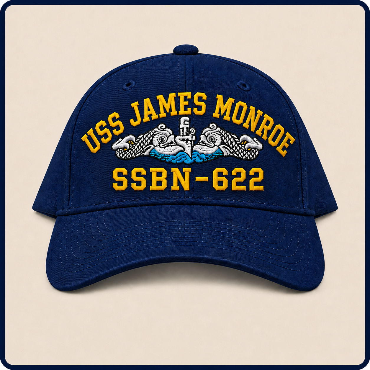 USS JAMES MONROE SSBN-622 HAT approved boat mockup