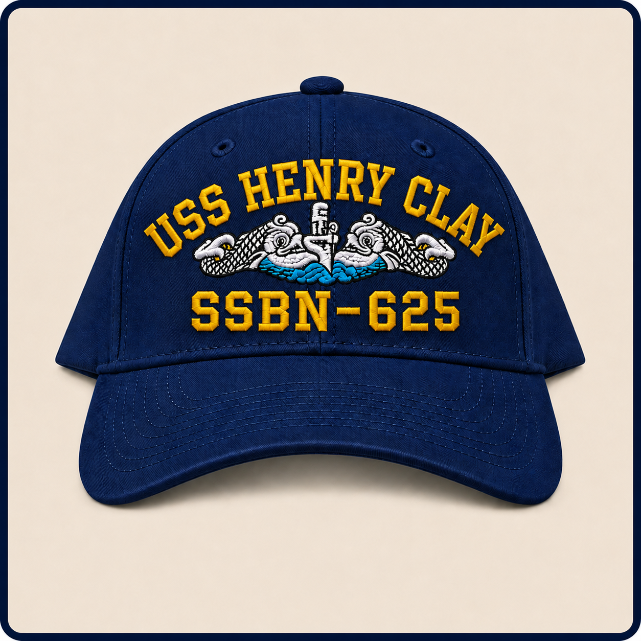 USS HENRY CLAY SSBN-625 HAT approved boat mockup