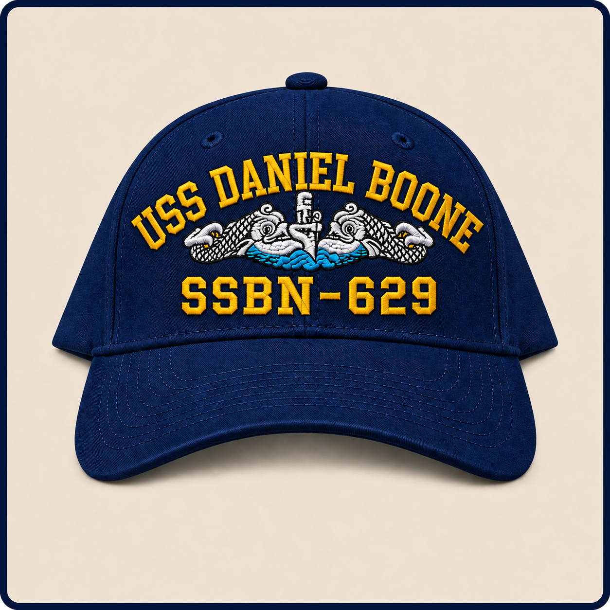 USS DANIEL BOONE SSBN-629 HAT approved boat mockup