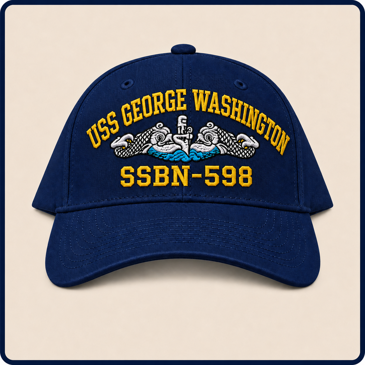 USS GEORGE WASHINGTON SSBN-598 HAT approved boat mockup