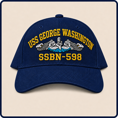 USS GEORGE WASHINGTON SSBN-598 HAT approved boat mockup