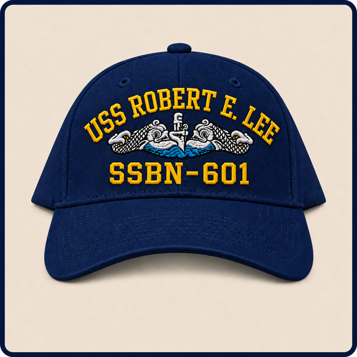 USS ROBERT E. LEE SSBN-601 HAT approved boat mockup